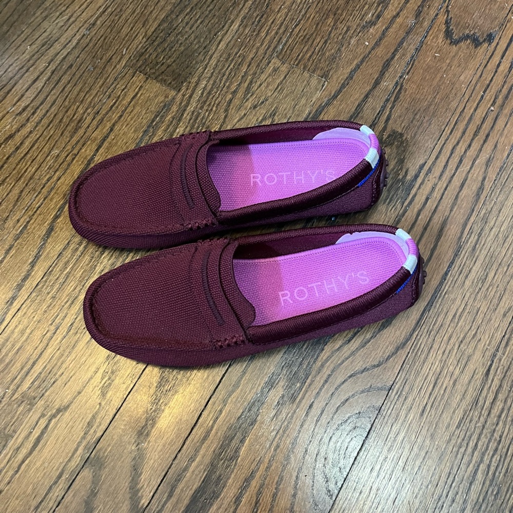 Rothy’s Driver Burgundy size 7.5